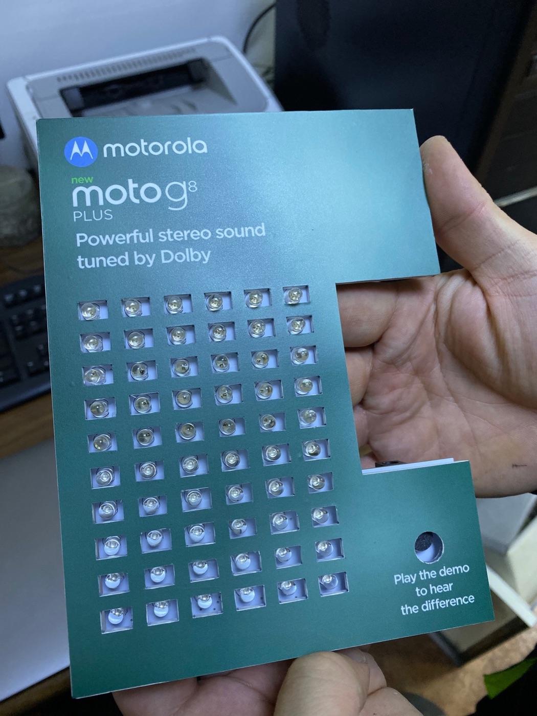 Prototipo físico interactivo para Motorola