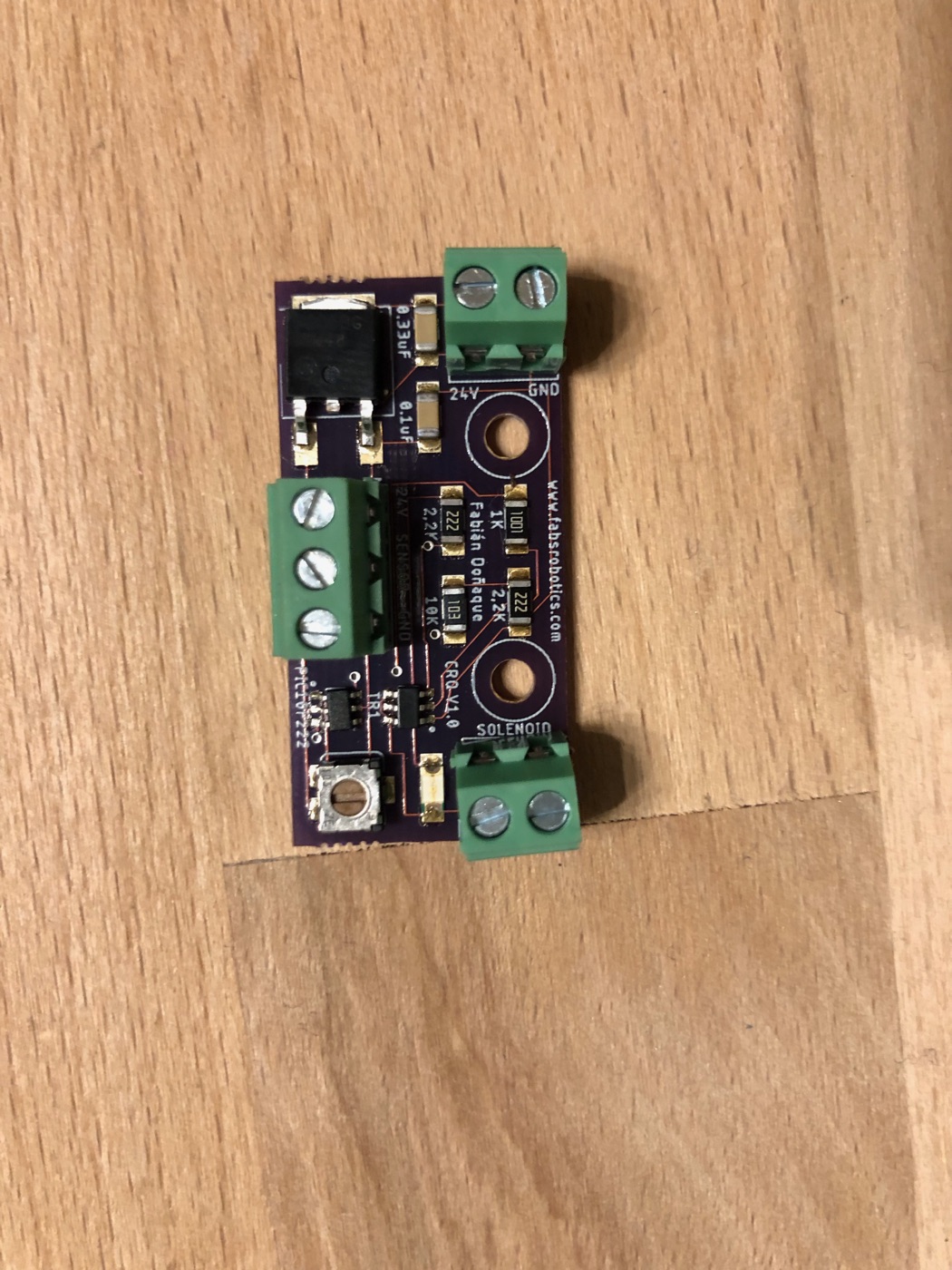 Controlador electrónico fabricado por Lamyk
